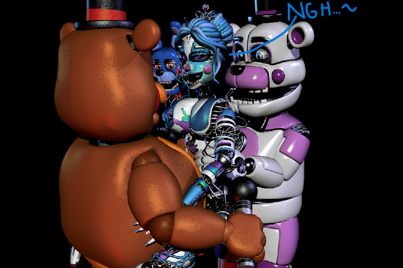 2girls2boys 3d ballora ballora_(fnafsl) bon_bon c4d cinema4d five_nights_at_freddy's five_nights_at_freddy's:_sister_location five_nights_at_freddy's_2 funtime_freddy funtime_freddy_(fnafsl) microphone moaning_in_pleasure mrs_afton puppet_bonnie_(fnafsl) scrap_ballora sex straight tagme toy_freddy toy_freddy_(fnaf)