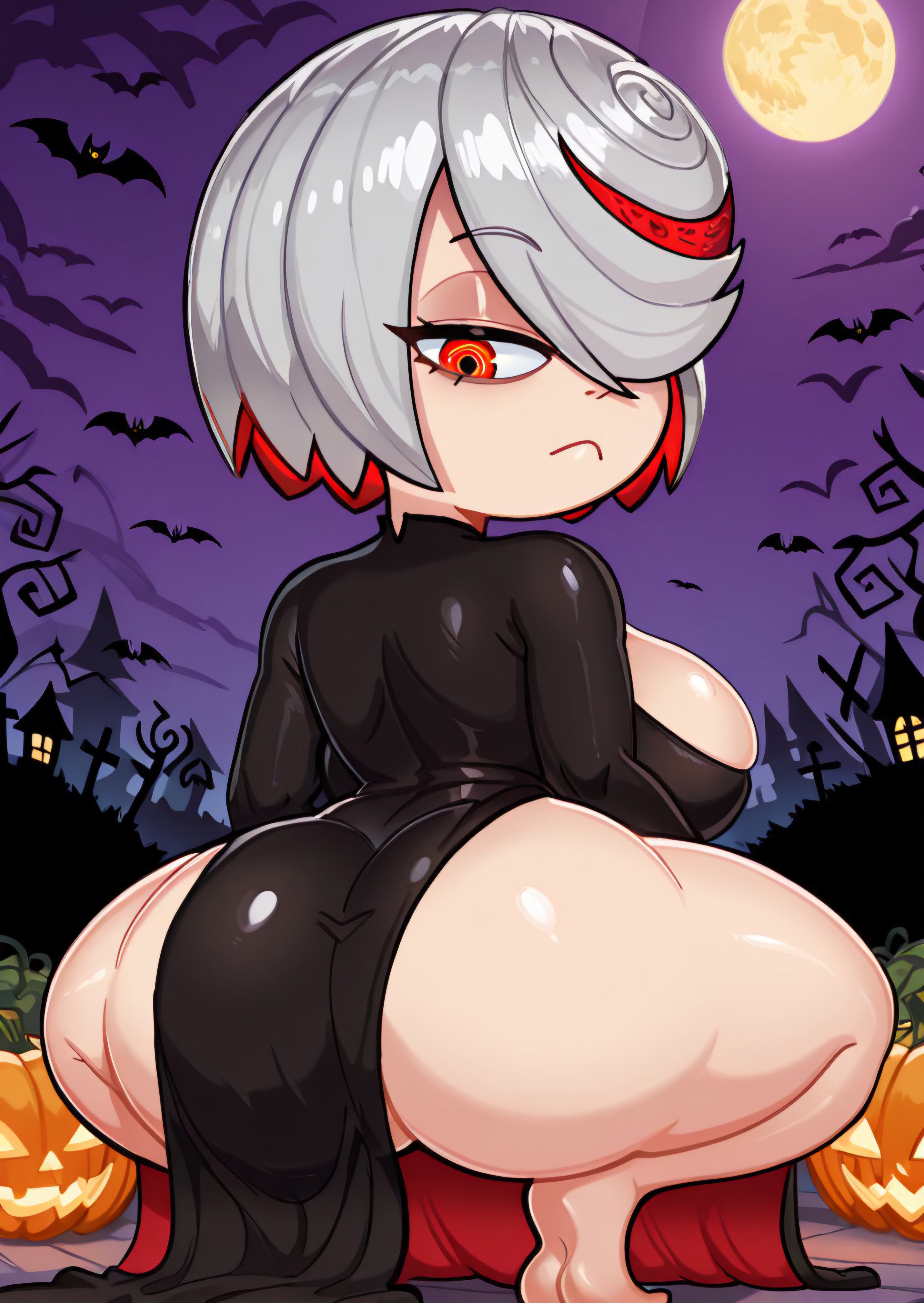 1girls, ai generated, big ass, big breasts, breasts, civitai, female, female focus, halloween, huge ass, huge breasts, hylian r34, large breasts, oppai, round ass, round butt, sage (sonic frontiers), shortstack, sonic (series), sonic frontiers, sonic the hedgehog (series), tagme, voluptuous, voluptuous female