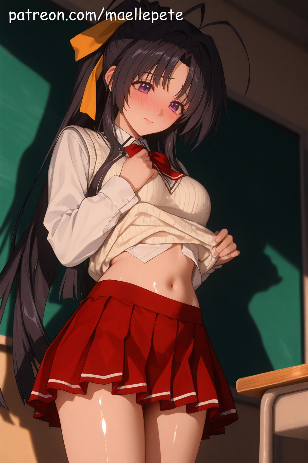 ai_generated akeno_himejima anime beautiful beauty blush breasts cleavage cute eyes female flat_belly girl girly high_quality high_resolution high_school_dxd highres human long_hair love maellepetite medium_breasts naked nsfw nude nude_female nudity oil oiled oiled_body oiled_skin petite petite_body petite_female pose shiny_skin skinny slim slim_waist small_breasts teenage_girl uncensored young