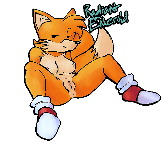 anthro ass breasts canid canine classic_tails digital_media_(artwork) female fox fur genitals looking_at_viewer mammal nipples nude pussy radiantemerald rule_63 sega smile solo sonic_(series) sonic_the_hedgehog_(series) sonic_the_hedgehog_2 tail tails tails_the_fox tailsko