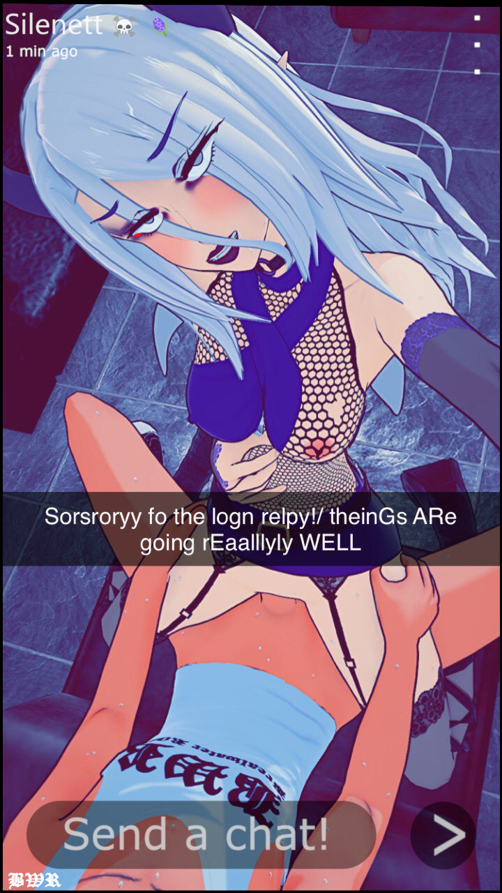 breakwater_ridge comic dialogue dragon_girl dragon_horns fangs female female_focus oc original_character selfie snapchat story