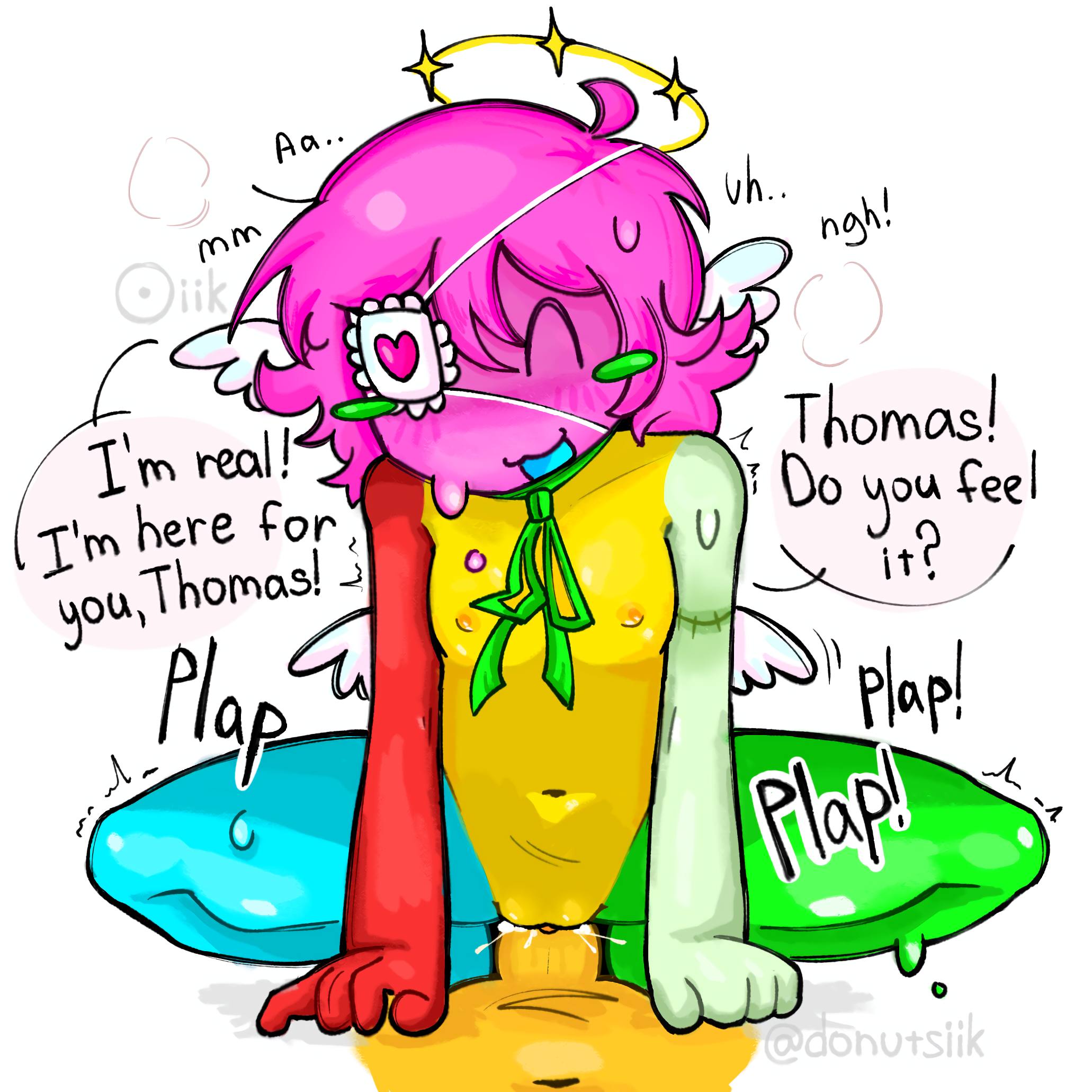 cum, cuntboy, cuntboy/male, donutsiik, happy world with happy people, male, skittles (0spawnzer), skittles (hwwhp)