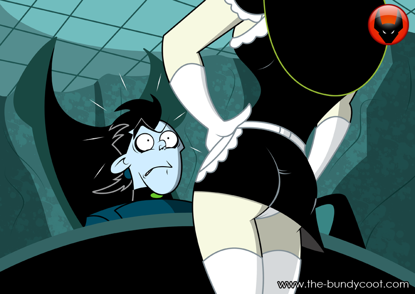 bundycoot disney dr._drakken female human kim_possible maid male panties shego straight tagme upskirt white_panties