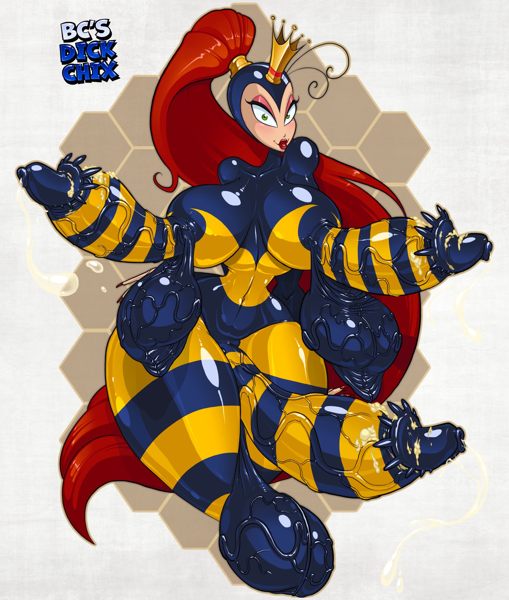 1futa, antennae, balls, balls on breasts, bcdickchix, bcfuta, beer, breast balls, breasts, brendancorris, crown, dick nipples, earthworm jim (franchise), futa, futanari, humanoid, long hair, nipple balls, penis nipples, precum, precum drip, princess what's-her-name, red hair, red lipstick, sagging balls, sagging testicles, saggy scrotum, saggy testicles, sexy body, sexy woman, smegma, suit, tagme, thighs, veiny penis, voluptuous, voluptuous futa, voluptuous futanari