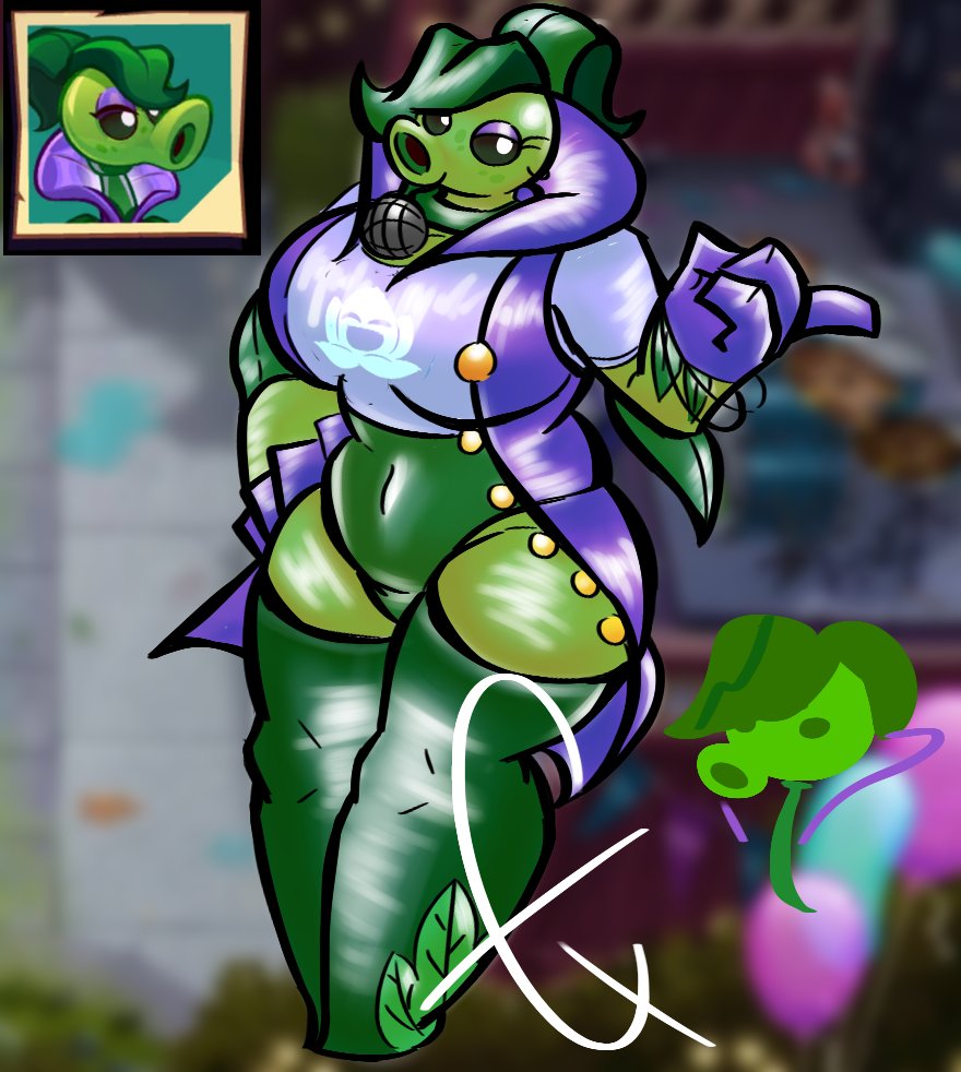 Peashooter (Pvz) Rule 34 Image