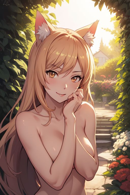 ai_generated beautiful cat_ears cat_girl cat_tail catgirl pussy scenery sex tail