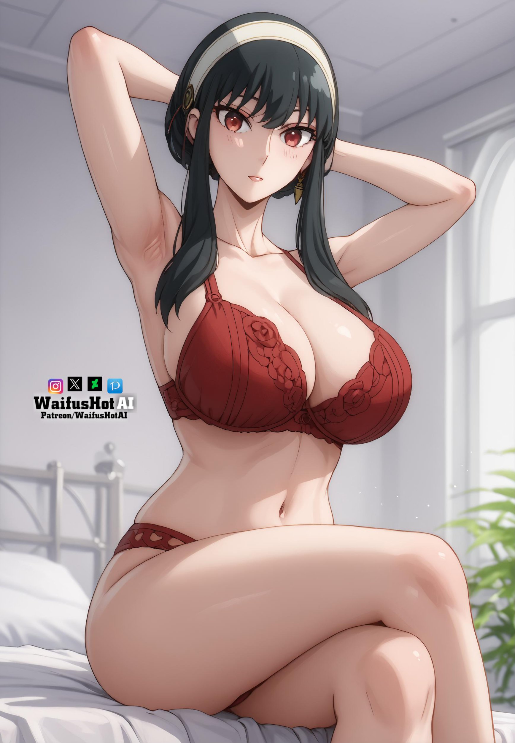 ai generated, breasts, female, female only, human, nai diffusion, solo, spy x family, stable diffusion, tagme, yor briar