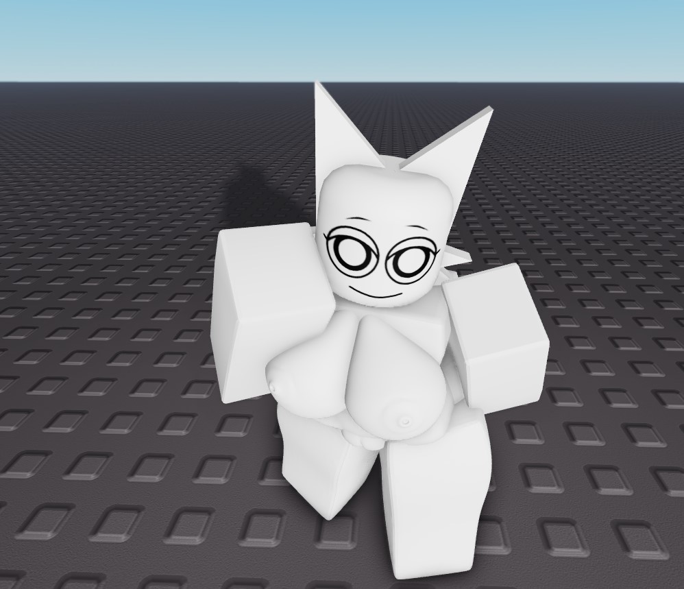 3d baseplate breasts made_using_roblox original pussy pussy_peek roblox robloxian sprunki standing tagme wenda_(sprunki) white_skin