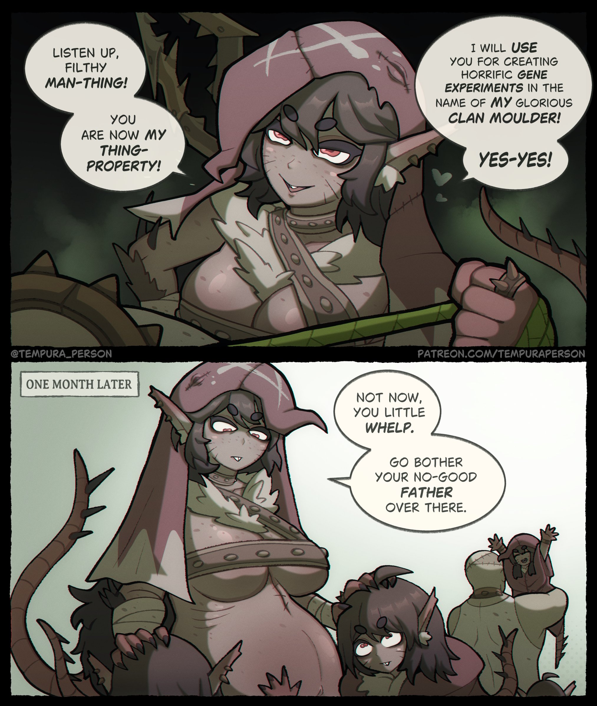 breasts, cute, female, human is better, interspecies, interspecies impregnation, large breasts, pregnant, rat ears, rat girl, rat tail, skaven, skimpy clothes, tagme, tempura person, warhammer (franchise), warhammer age of sigmar, warhammer fantasy