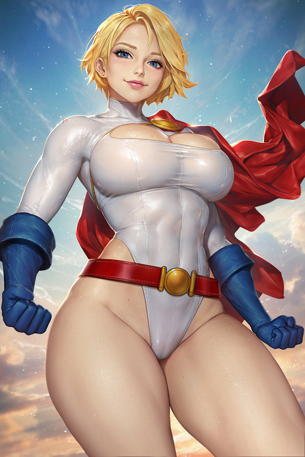 1girls, alien, alien girl, alien humanoid, alien look like human, ass, big ass, big breasts, big thighs, blonde female, blonde hair, breasts, curvaceous, curvy, curvy figure, dc, dc comics, digital media (artwork), female, hips, hourglass figure, huge ass, huge breasts, huge thighs, humanoid, justice league, justice society of america, kara zor-el, karen starr, kryptonian, large ass, large breasts, large thighs, legs, light skin, light-skinned female, mature, mature female, neoartcore, power girl, slim waist, superman (series), thick, thick hips, thick legs, thick thighs, thighs, voluptuous, waist, wide hips, wide thighs