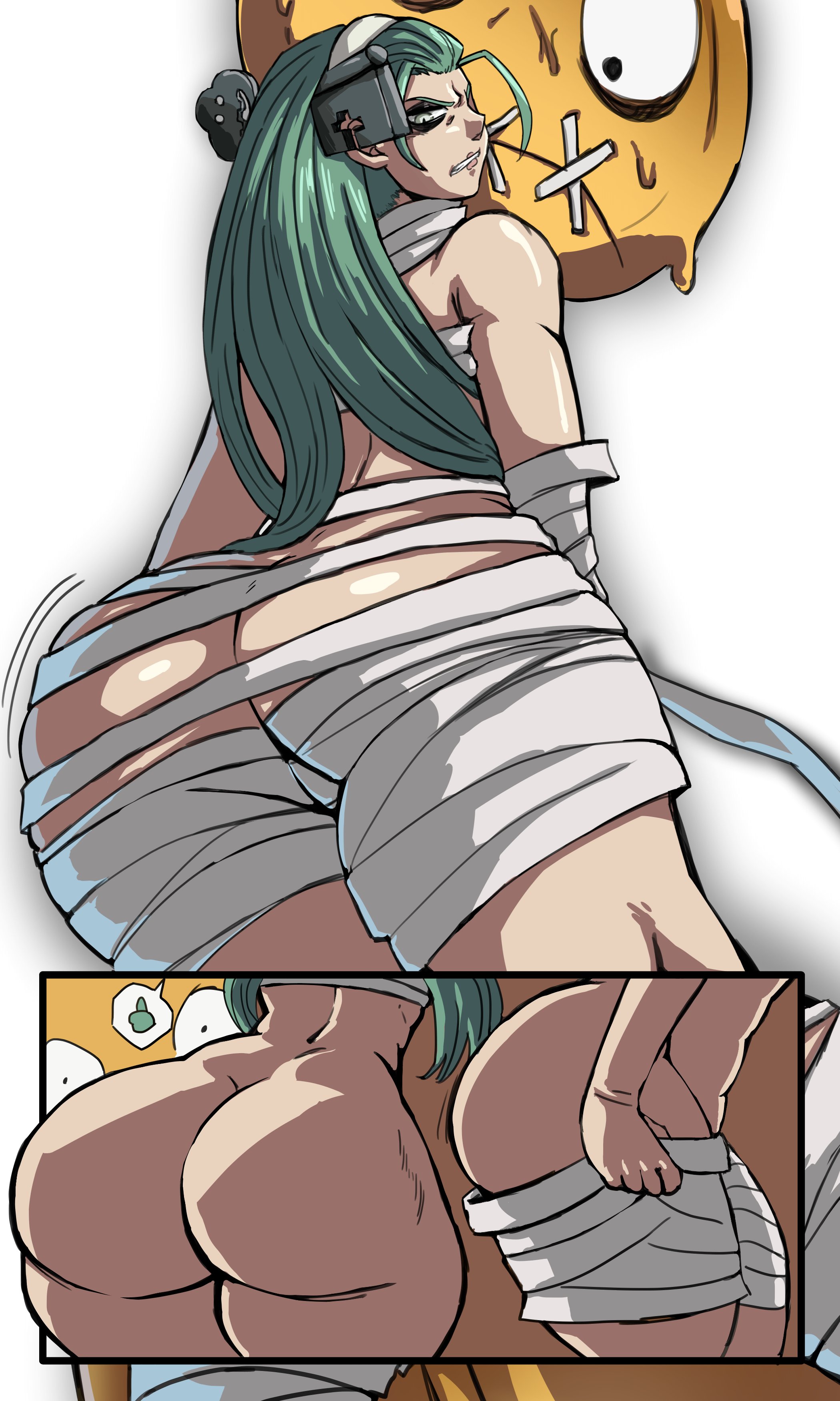 1girls, a.b.a, big ass, charge sol, dat ass, female, guilty gear, guilty gear strive, huge ass