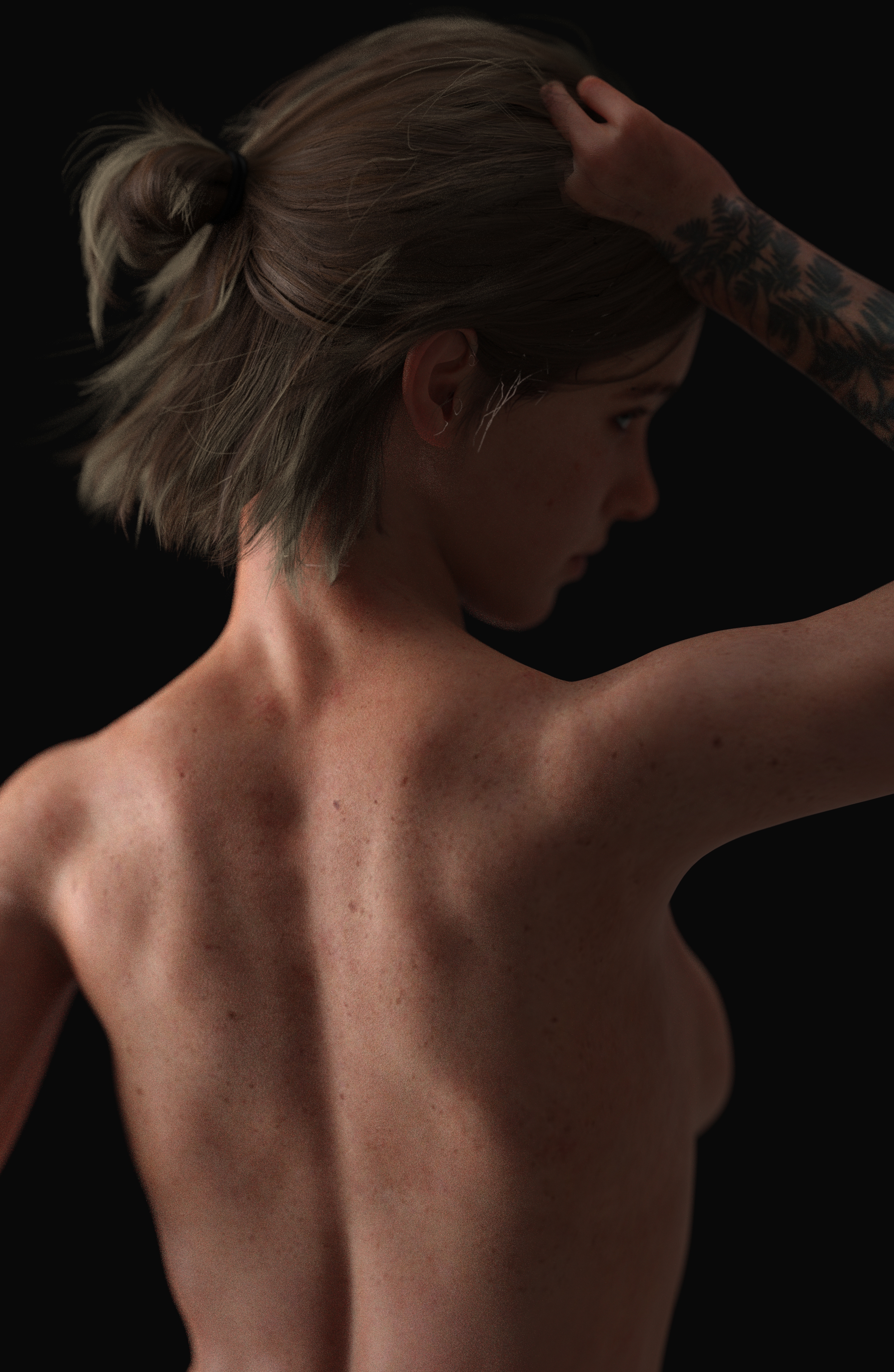3d, ellie (the last of us), ellie williams, female, female only, moh122, pinup, pinup pose, tagme, the last of us, the last of us 2