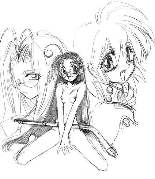 drawn hellsing integra_hellsing kthblk rip_van_winkle seras_victoria vampire