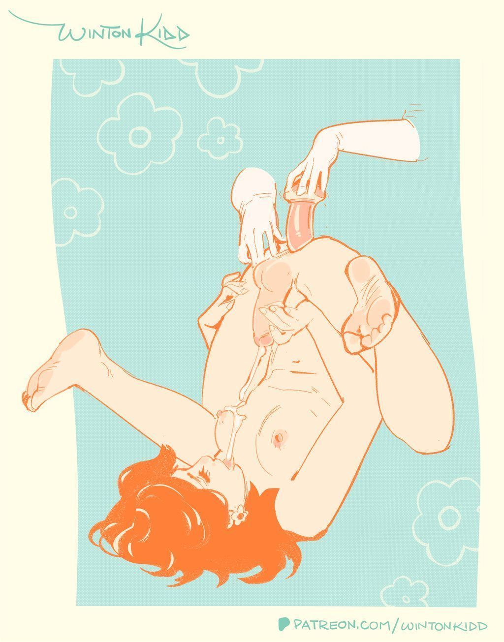 1dickgirl, 1futa, anal, anus, ass, balls, breasts, cum, cum in mouth, cum in own mouth, cum on breasts, cum on self, dickgirl, dildo, ejaculation, feet, futa sans pussy, futanari, intersex, mario (series), masturbation, orgasm, penis, princess daisy, tagme, trans woman, transfem, wintonkidd