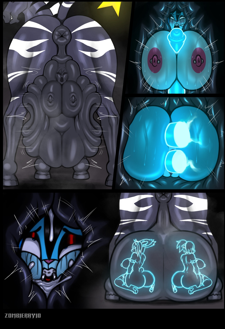 absorbed, absorption vore, balls, bunny, clenched balls, clenched prey, cock vore, feline, female, female prey, horse, male, nittoh, penis, pokemon, pokemon (species), sex, tattooification, testicles clench, vore, zebstrika, zombieray10