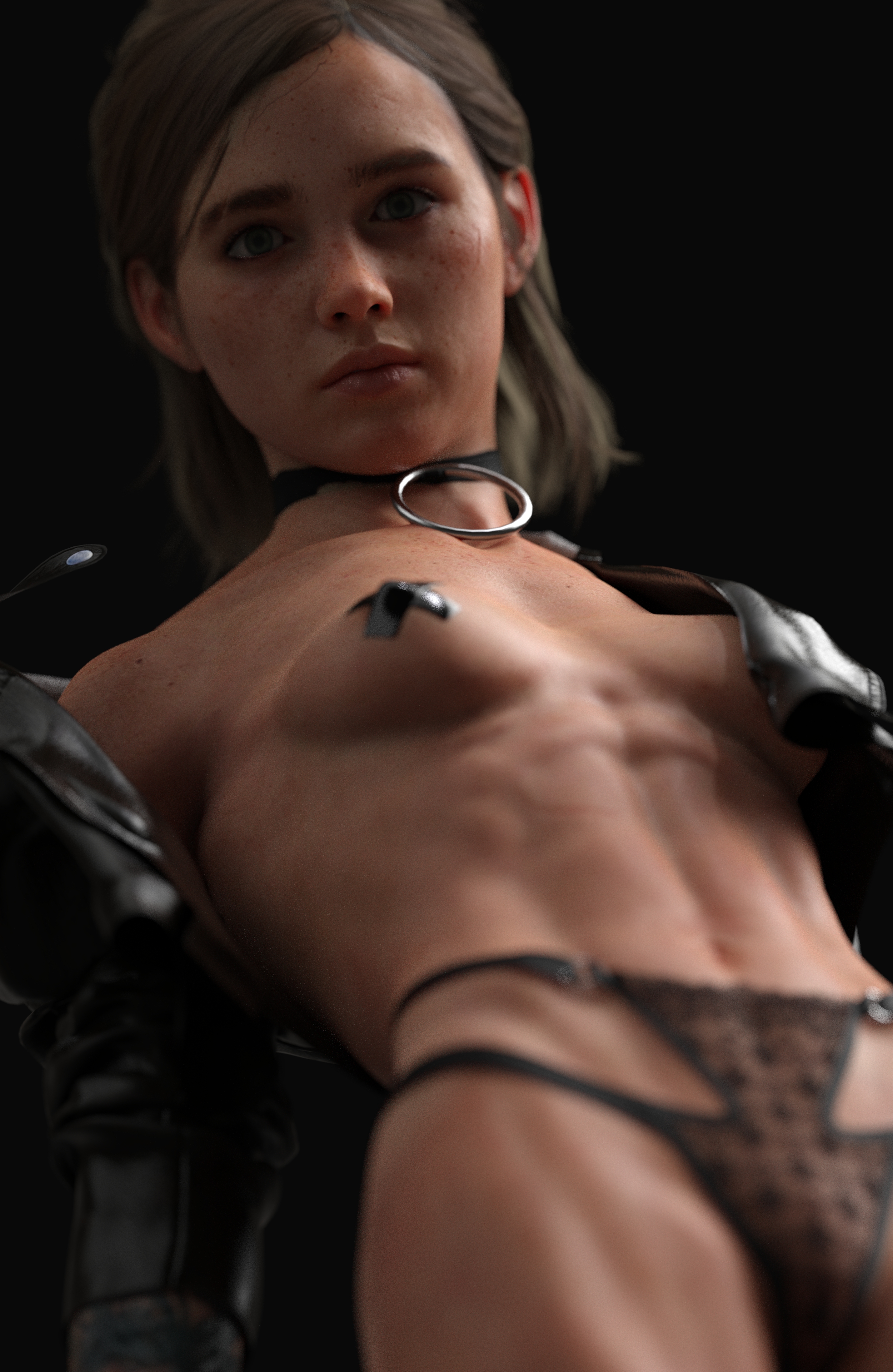 3d, ellie (the last of us), ellie williams, female, female only, moh122, pinup, pinup pose, tagme, the last of us, the last of us 2