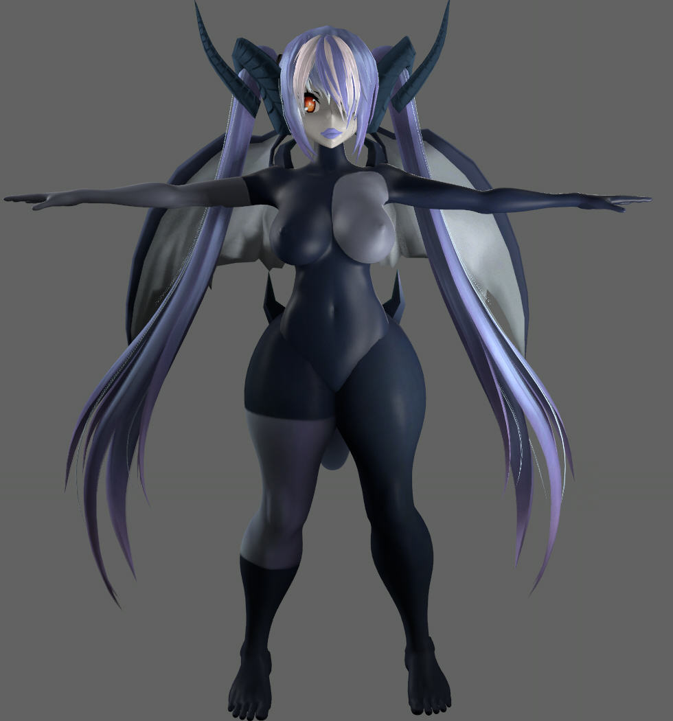 1female 1girls 3d ass big_ass big_breasts breasts canastus crossover dark_skin demon demon_girl female female_only fusion grey_hair half-human hatsune_miku hips konami monster_girl mutation nipples pinup possessed possession sega solo solo_female source_filmmaker tagme thick thick_ass thick_thighs thighs voluptuous voluptuous_female wide_hips wings yu-gi-oh! yu-gi-oh!_gx yubel