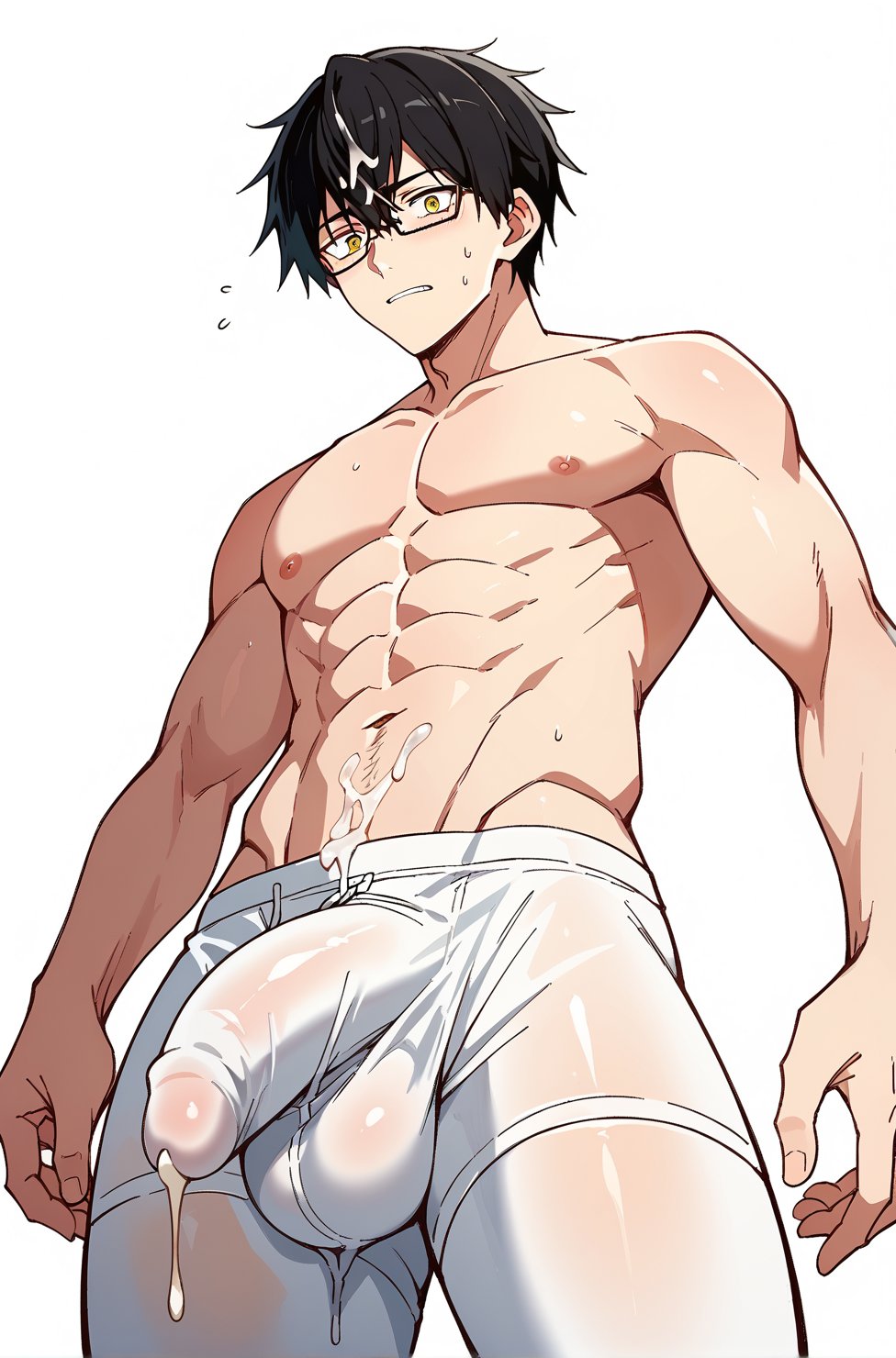 ai_generated amemiya_gorou gay ioay_noigalp male male_focus male_only oshi_no_ko yaoi