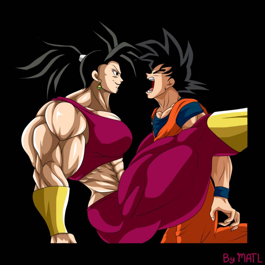 abs biceps breasts dragon_ball dragon_ball_super dragon_ball_z female kefla matl muscles muscular muscular_arms muscular_ass muscular_back muscular_female muscular_legs muscular_thighs pecs son_goku