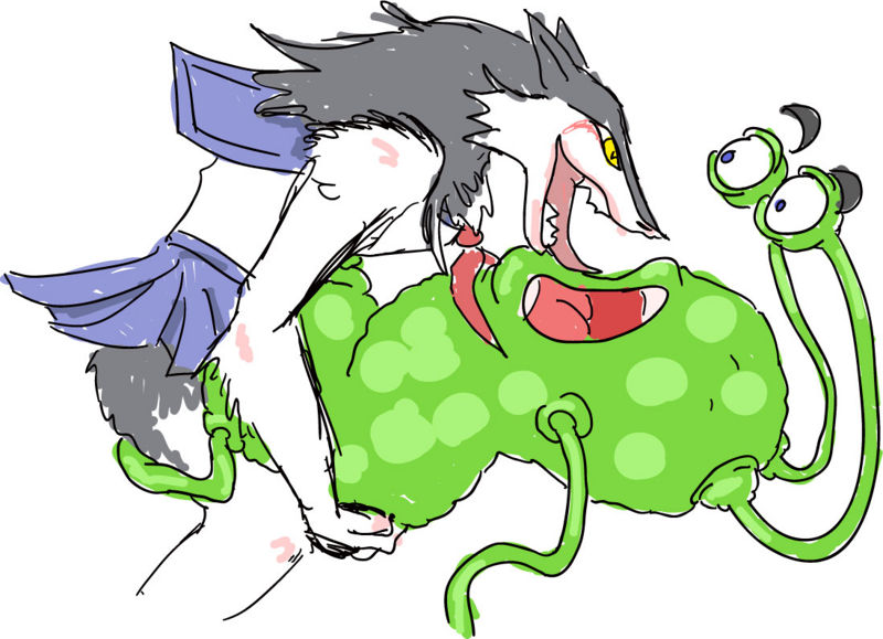 ghastly's_ghastly_comic glemph rain_silves sergal tentacle tentacle_monster webcomic