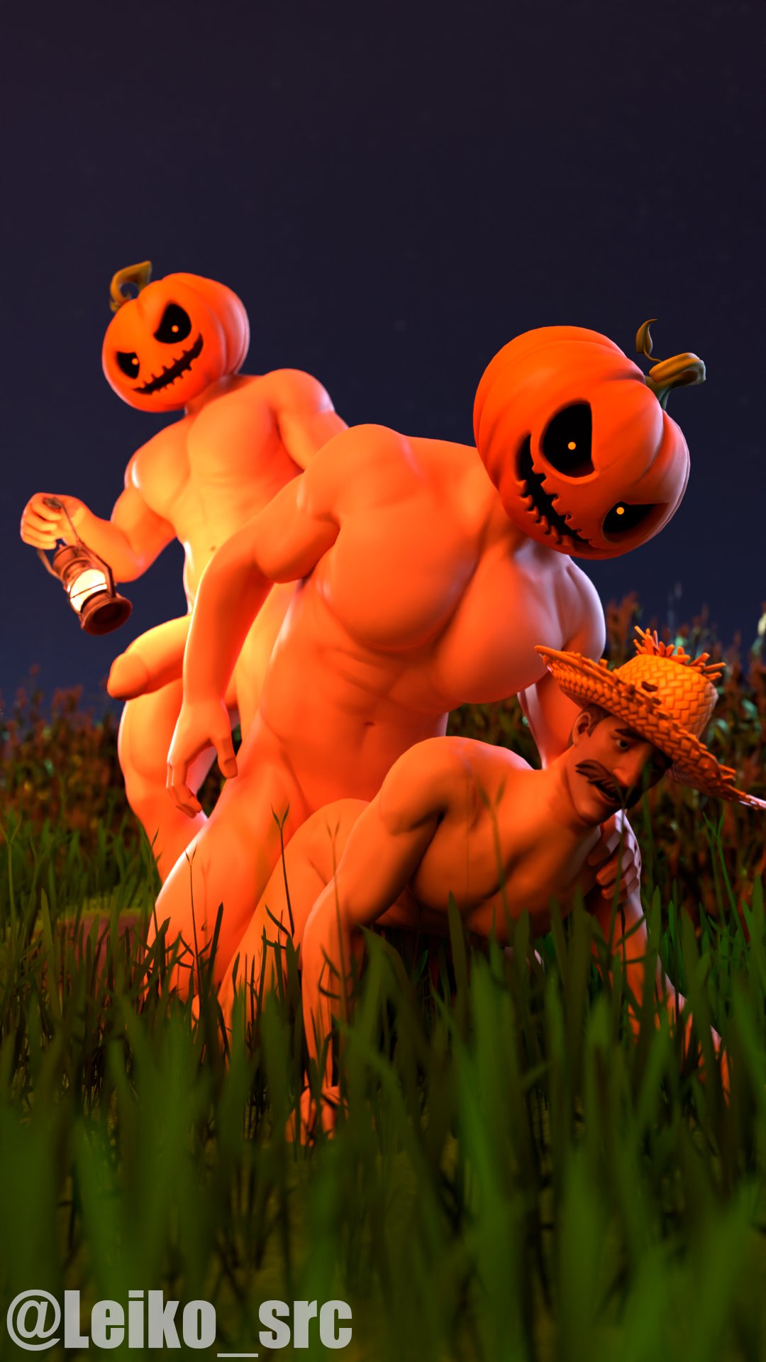 3boys 3d anal bara corn_field farmer field fortnite gay hayseed_(fortnite) lantern leiko_src male_focus male_only muscle nude outdoors punk_(fortnite) thrusting video_games yaoi