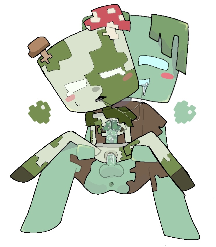 Bogged (Minecraft) Rule 34 Image