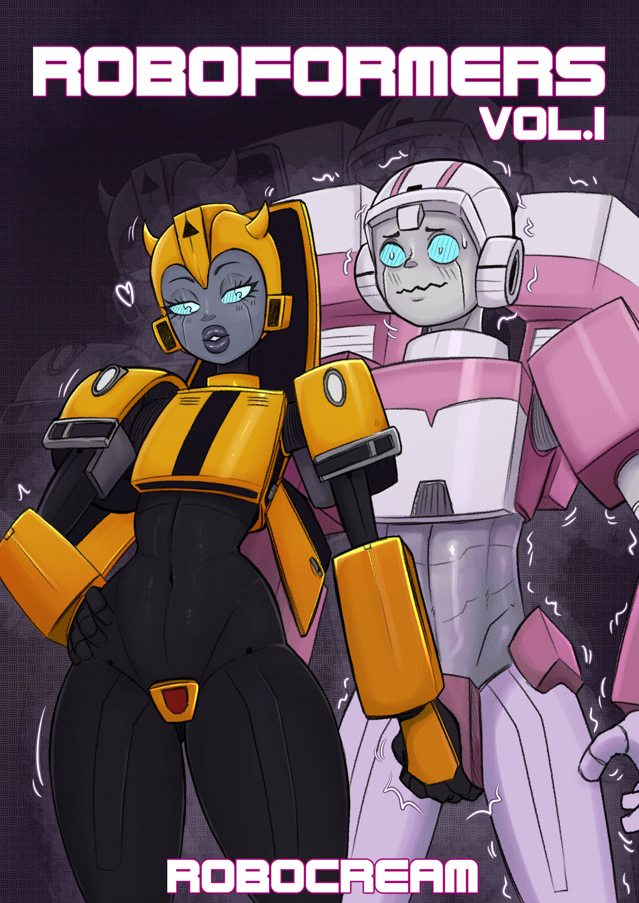1boy, 1boy1girl, 1girls, alien, alien girl, alien humanoid, arcee, ass, autobot, big ass, big breasts, breasts, bumblebee (transformers), busty, comic, comic cover, curvaceous, curvy, curvy figure, cybertronian, digital media (artwork), female, fembot, femboy, genderswap, gynoid, hasbro, hips, hourglass figure, huge ass, huge breasts, humanoid, large ass, large breasts, legs, male, mechanical, metallic body, robocream, robot, robot boy, robot girl, robot humanoid, rule 63, slim waist, straight, thick, thick legs, thick thighs, thighs, transformers, voluptuous, voluptuous female, waist, wide hips