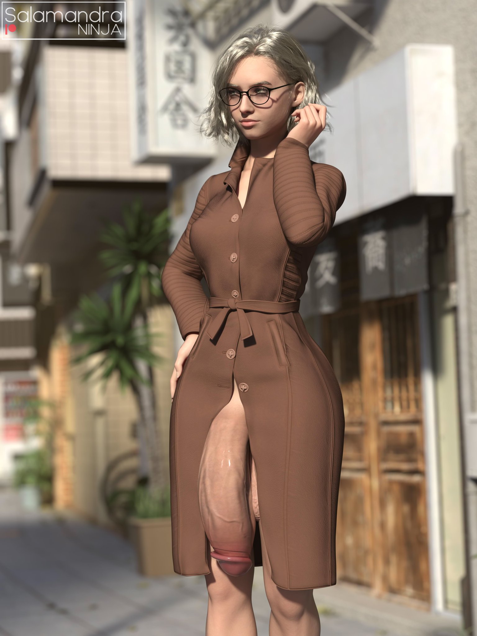 1futa, 3d, big ass, big breasts, big thighs, breasts, capcom, casual, curvaceous, curvy, curvy figure, dickgirl, futa only, futanari, grace ashcroft, hips, huge ass, huge breasts, huge thighs, human, intersex, large ass, large breasts, large thighs, light skin, light-skinned futa, mature, mature futa, nonsexual, nonsexual nudity, outerwear, pale skin, public, resident evil, resident evil 9: requiem, salamandraninja, slim waist, solo, thick, thick hips, thick legs, thick thighs, thighs, voluptuous, voluptuous futa, waist, wide hips