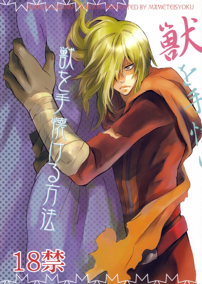 blonde_hair comic cover male male_only mameteisyoku tagme tengen_toppa_gurren_lagann viral