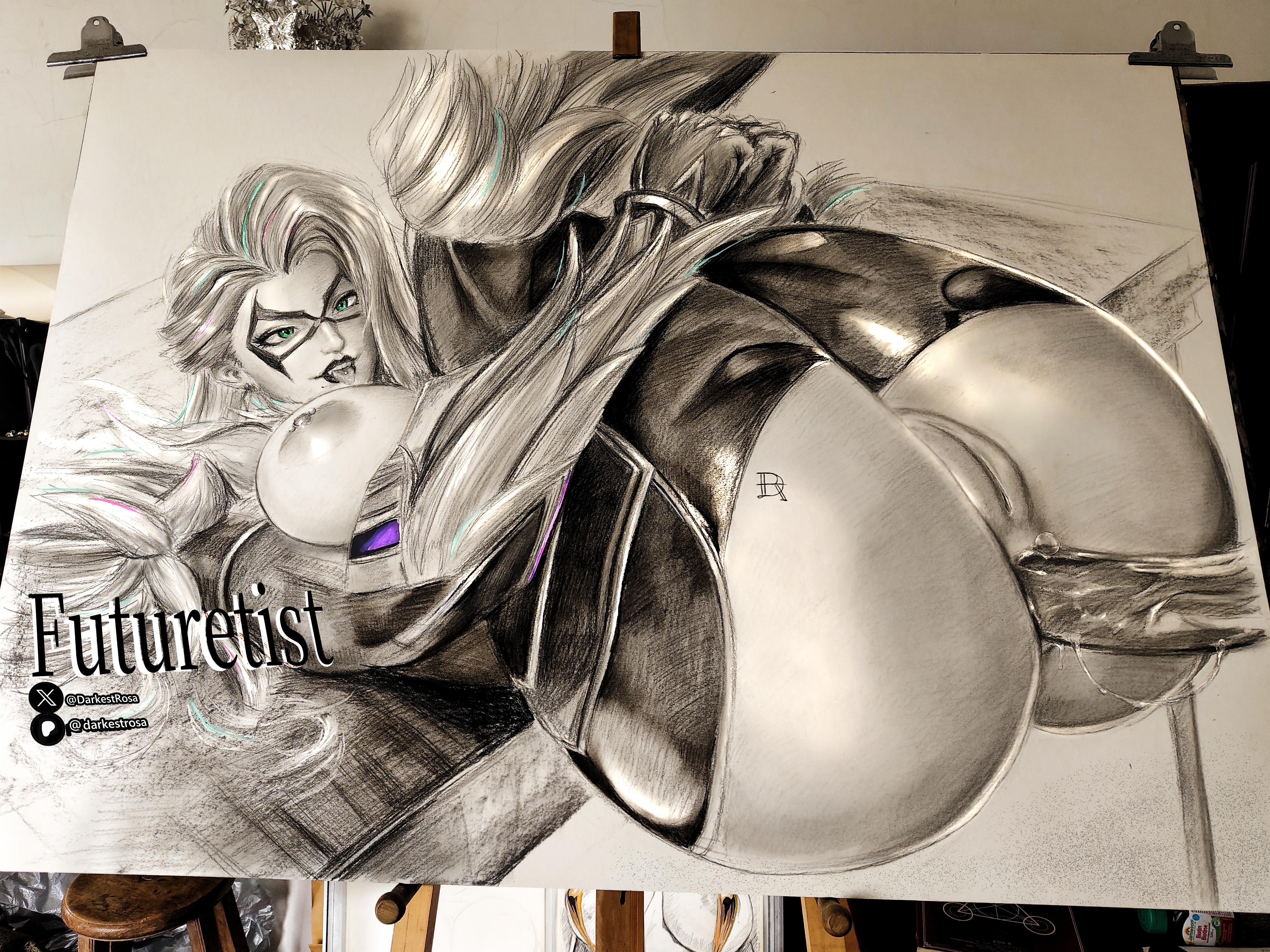1girls, 2026, 2d, anal, anal sex, anus, ass, big ass, big breasts, big butt, big thighs, black cat (marvel rivals), black cat (marvel), breasts, cock, cum, cum in ass, cum inside, curvaceous, curvaceous body, curvaceous female, curvaceous figure, curvy, curvy body, curvy female, curvy figure, curvy hips, darkestrosa, felicia hardy, female, green eyes, hips, huge ass, huge breasts, huge butt, huge cock, male, marvel, marvel comics, marvel rivals, penis, penis in ass, pussy, spider-man (series), thick thighs, tight clothes, tight clothing, wet, white hair
