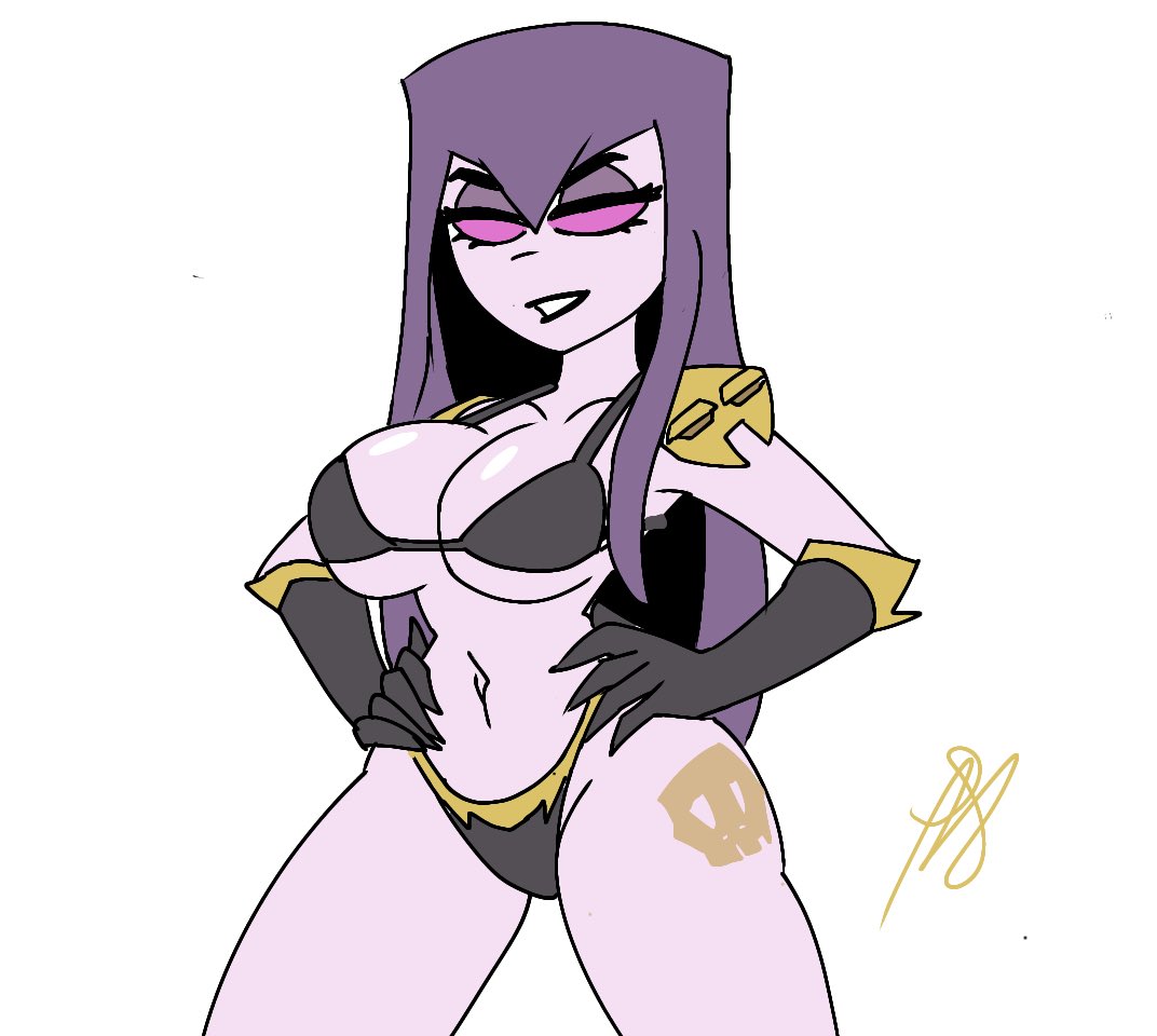 1girls, bimbo, breasts, clash (series), clash of clans, clash royale, exposed thighs, hood, magic, side view, sideboob, solo, staff, tattoo, thigh boots, thigh highs, thighhighs, thighs, witch (clash of clans)