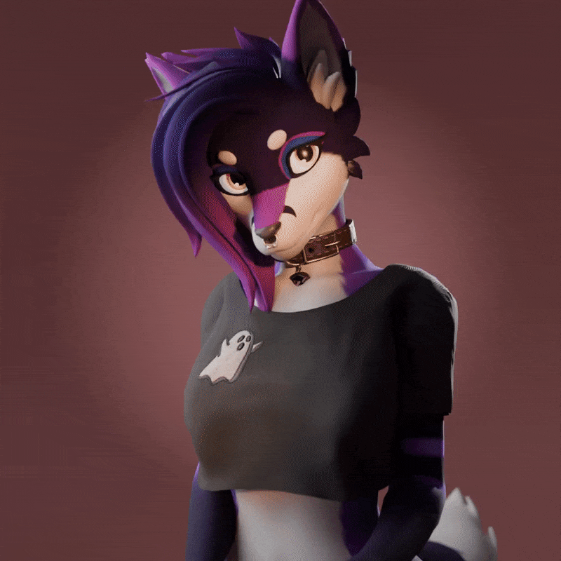 1:1 1girls 3d 3d_animation animated animated_gif anthro barbell_piercing blender_(artwork) blender_cycles blizzyfoxo bounce bouncing_breasts breasts canid canine circular_barbell_piercing clothed clothing clothing_lift collar crop_top curvy_figure digital_media_(artwork) facial_piercing female flashing flashing_breasts fox furry gif gynomorph_(lore) hair hourglass_figure inner_ear_fluff itsjag jag jumping looking_at_viewer mammal medium_breasts nipples nose_piercing open_mouth open_smile original original_character piercing presenting presenting_breasts purple_hair septum_circular_barbell septum_piercing shirt shirt_lift short_playtime small_breasts small_waist smile smug solo tail tail_motion tailwag tits topwear trans_(lore) trans_woman_(lore) tuft undercut