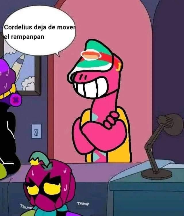 brawl_stars caught caught_in_the_act cordelius_(brawl_stars) curimomo doug_(brawl_stars) edit edited female lily_(brawl_stars) meme_reference shitpost