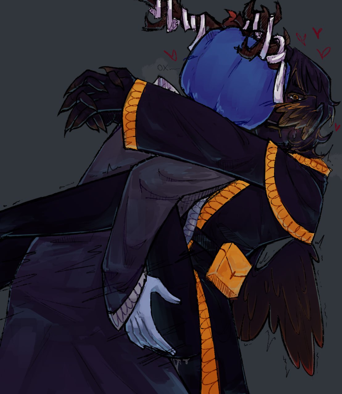 2boys, anal sex, black body, blush, dusekkar (forsaken), forsaken (roblox), gay, gay male, gay sex, half naked, horns, male, male only, male/male, mute, pupallupa228, roblox, roblox game, robloxian, self upload, sobbing, tagme, taph (forsaken), wings, yaoi