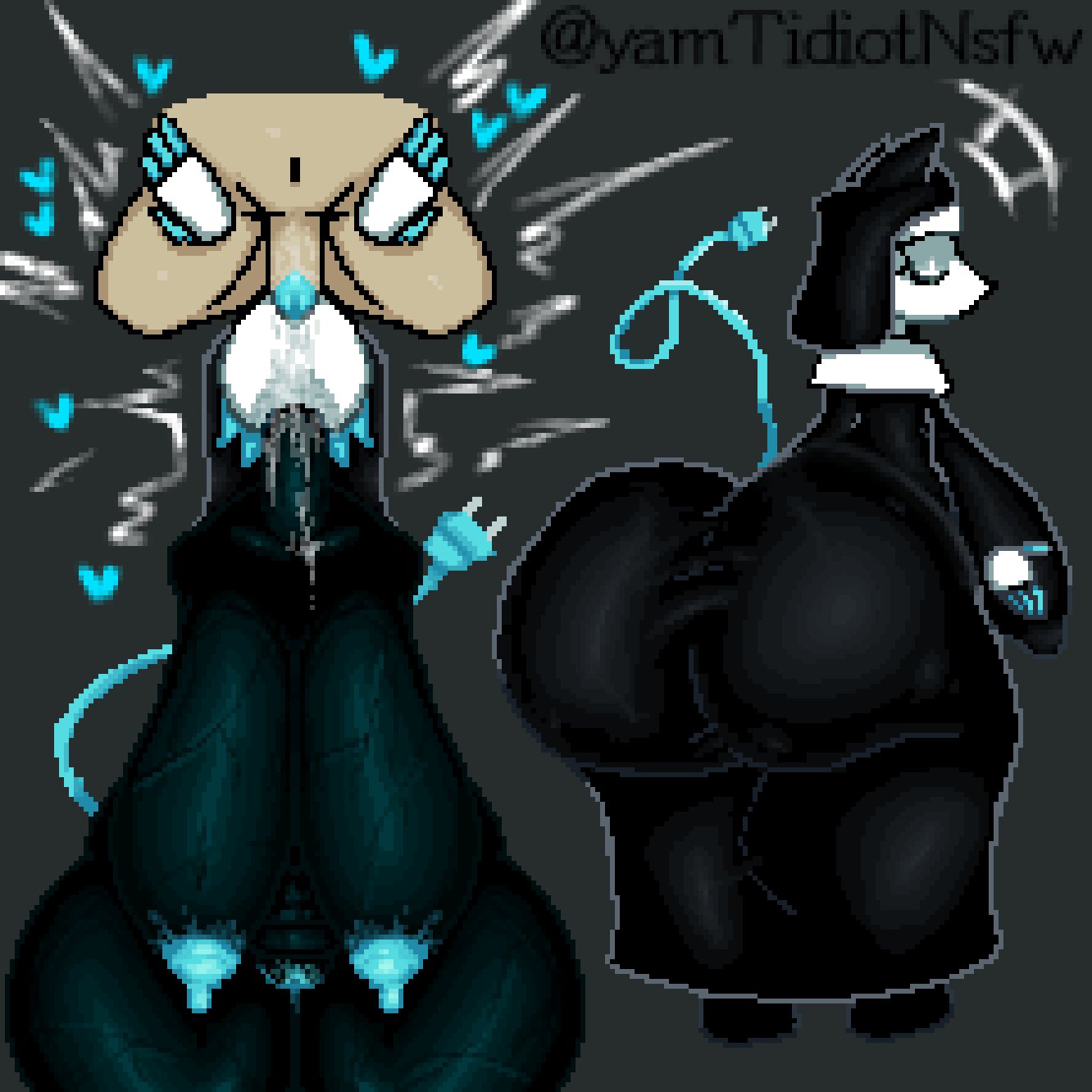 1girl, 1girls, big ass, big breasts, breasts, cat ears, curvy, deltarune, deltarune chapter 5, female, furry, huge ass, huge breasts, legs, nun, nun outfit, straight, tagme, tasque manager (deltarune), tasque manager (nun), thick thighs, tight clothing, voluptuous, voluptuous female, yamtidiotnsfw, yellow eyes