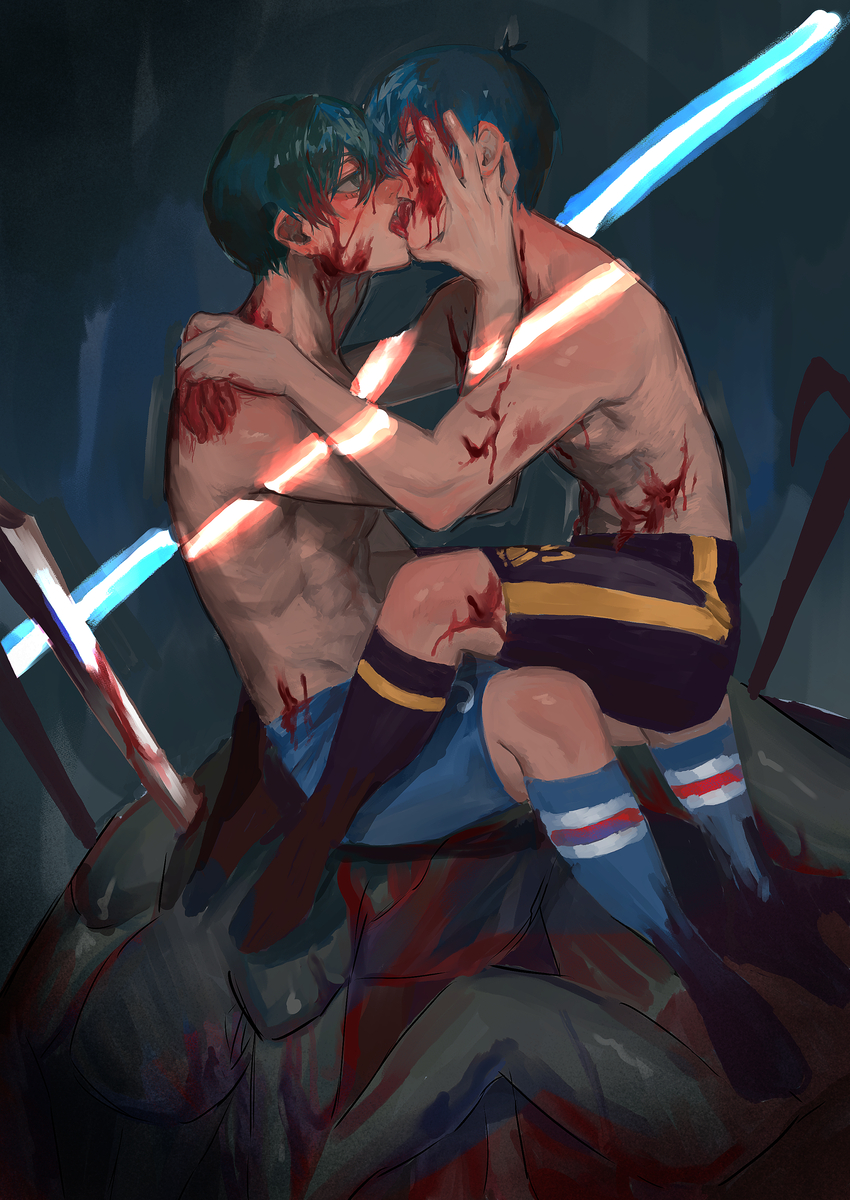 Isagi Yoichi (Blue Lock) Rule 34 Image