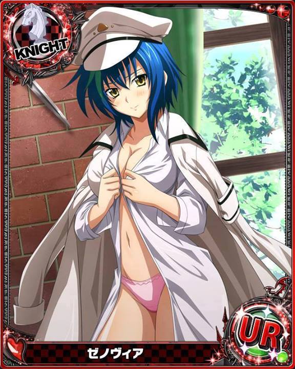 animius, blue hair, female, high school dxd, tagme, xenovia quarta