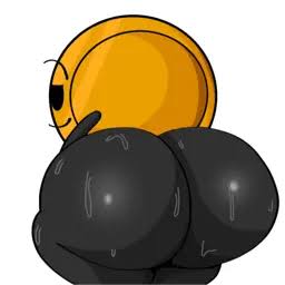 ass, battle for dream island, bfdi, bfdia, big ass, coiny, coiny (bfdi), low resolution, object shows, repost, sonkid450, tagme