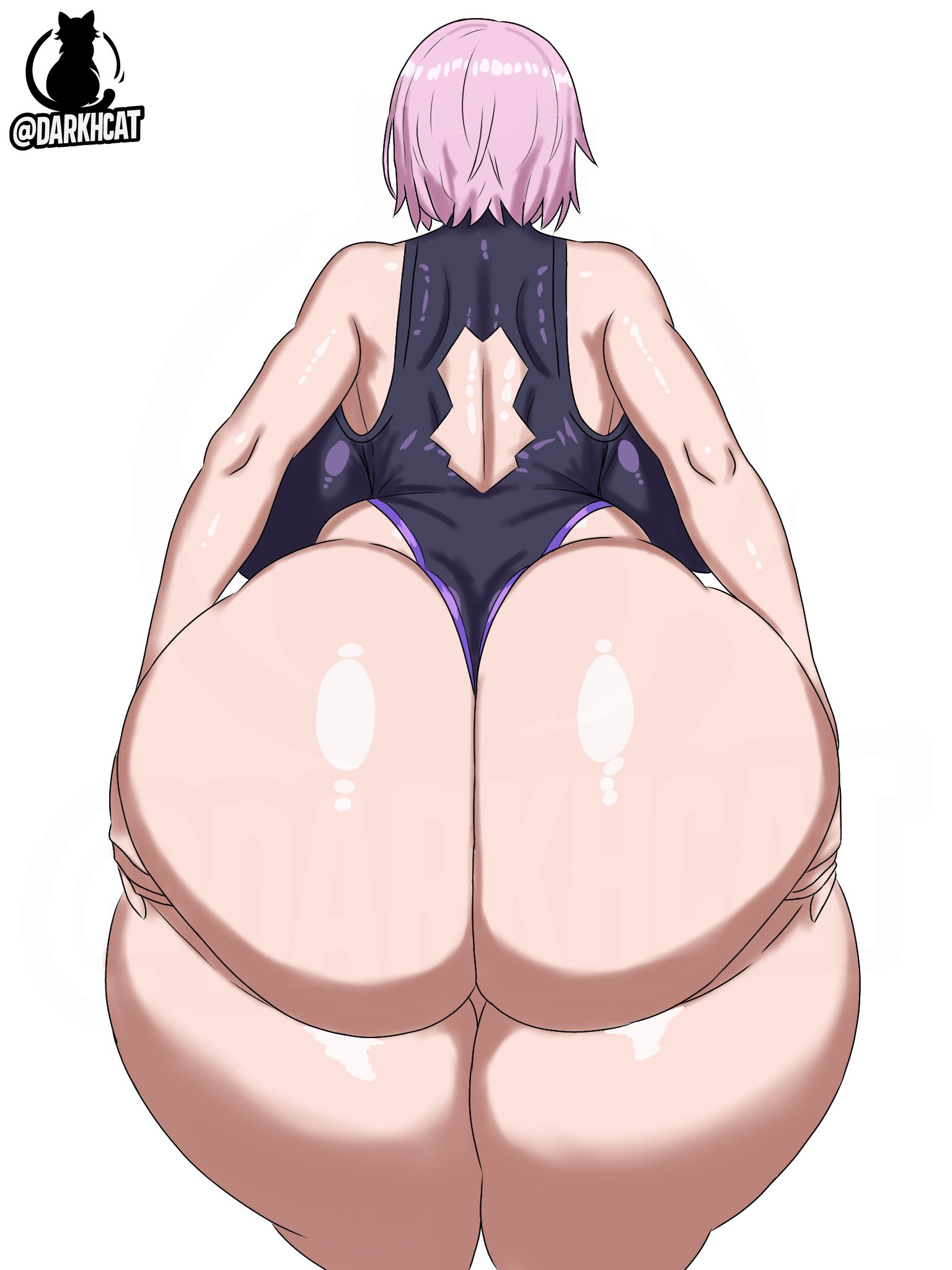 1girls, 2026, alternate ass size, alternate body type, alternate breast size, ass, ass bigger than head, ass focus, ass grab, big ass, big breasts, breasts, breasts bigger than head, darkhcat, fate (series), fate/grand order, female, female only, gigantic ass, gigantic breasts, huge ass, huge breasts, hyper, hyper ass, light-skinned female, mash kyrielight, pink hair, solo, tagme, thick thighs, wide hips