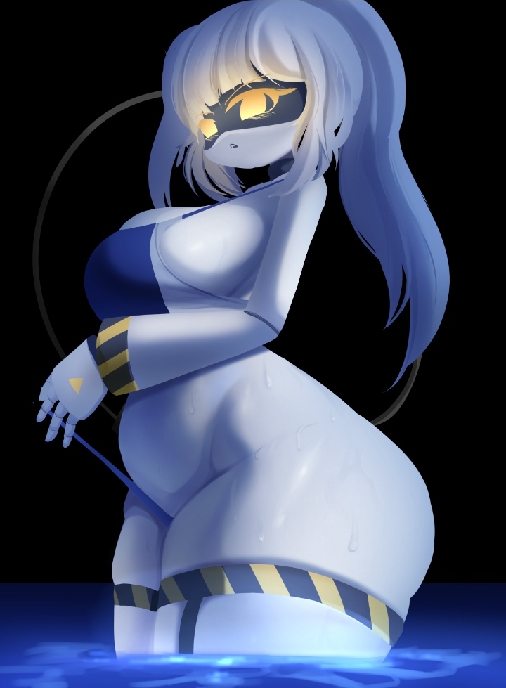 1girls, 2026, alaki zezo, antagonist, ass, big ass, big breasts, big butt, big thighs, bikini, bikini pull, black background, black hair, blue bikini, blue water, breasts, butt, cartoon, curvaceous, curvaceous female, curvaceous figure, enormous thighs, fanart from twitter, female, female only, gigantic ass, gigantic butt, glitch productions, huge ass, huge breasts, huge butt, huge thighs, j (murder drones), large ass, large breasts, large butt, large thighs, massive thighs, murder drones, no ai, pulling panties, robot, robot girl, sideboob, solo, tail, thick thighs, thighs, thunder thighs, tummy, twintails, twitter link, villain, villainess, water, western cartoon, wet body, white body, white hair, yellow eyes