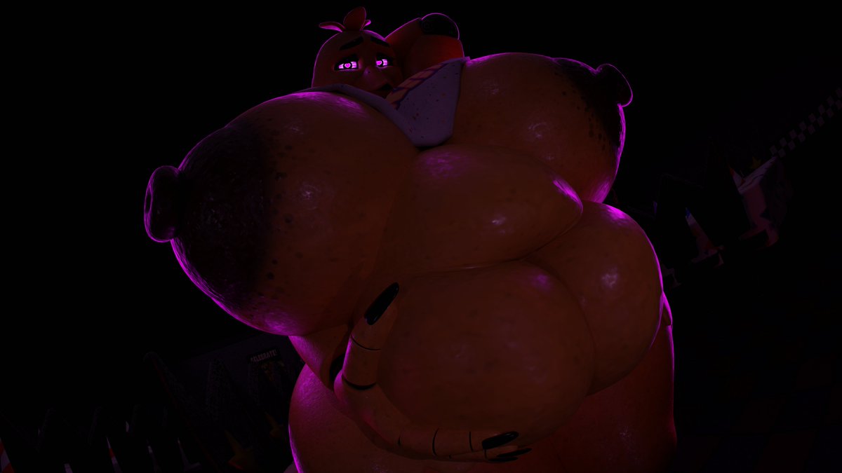  crycat , 1girls, 3d, 3d model, 3d render, animatronic, animatronic female, bbw, belly, big breasts, big thighs, breasts, brown hair, brown skin, brown skinned female, chica (fnaf), chica (octal), chicken, chicken girl, chubby, chubby female, completely naked, completely nude, crycat, dark image, erect nipples, female, female only, five nights at freddy's, fnaf, glistening, glistening body, glowing eyes, huge breasts, huge thighs, large breasts, nipples, nude, nude female, shiny ass, shiny breasts, shiny butt, shiny hair, shiny skin, solo, solo female, solo focus, thick thighs, thighs