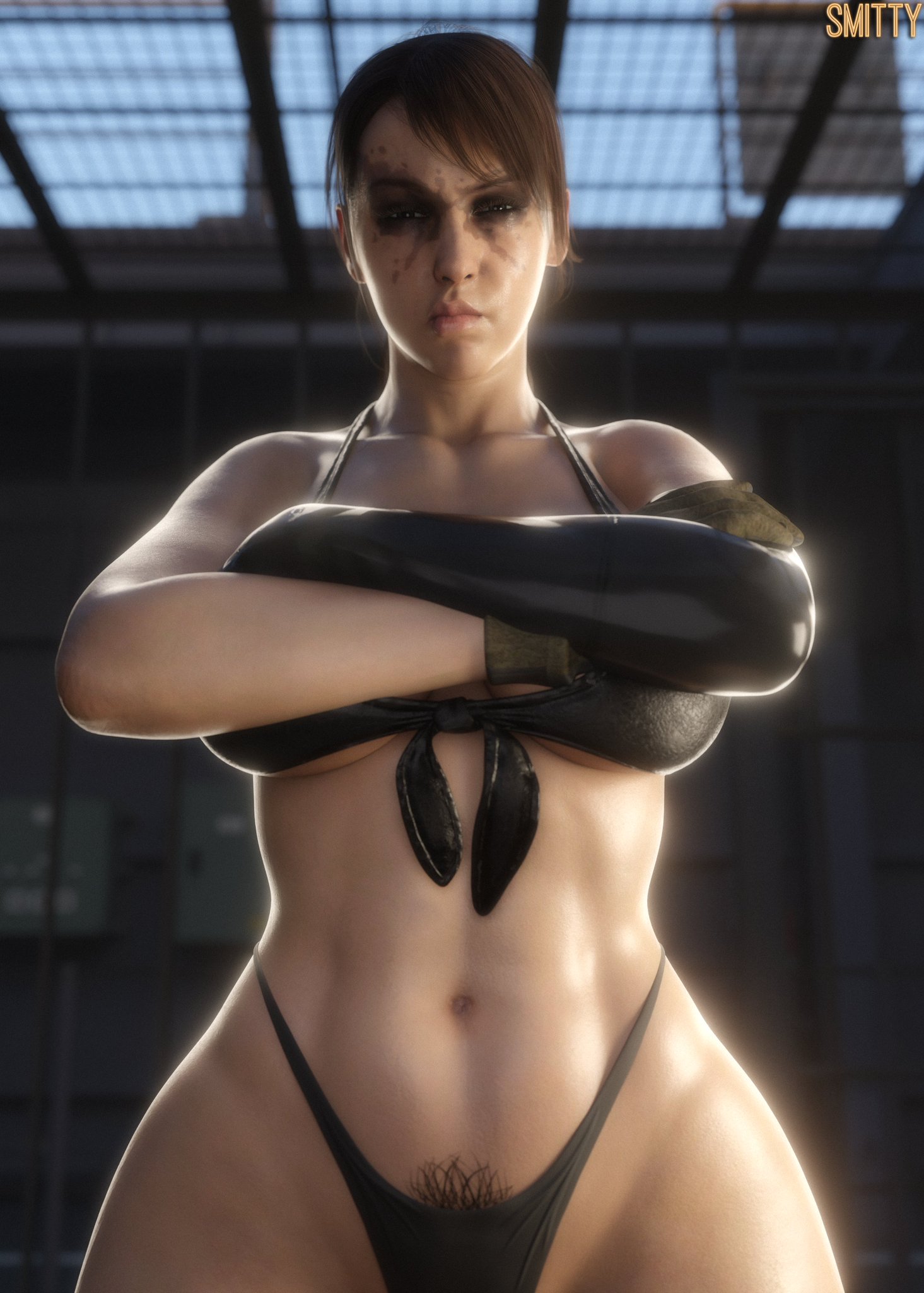 1girls, 3d, ass, big ass, big breasts, breasts, curvaceous, curvy, curvy figure, female, hips, hourglass figure, huge ass, huge breasts, konami, large ass, large breasts, light skin, light-skinned female, mature, mature female, metal gear, metal gear solid, metal gear solid v, quiet (metal gear), slim waist, smitty34, thick, thick hips, thick legs, thick thighs, thighs, voluptuous, waist, wide hips