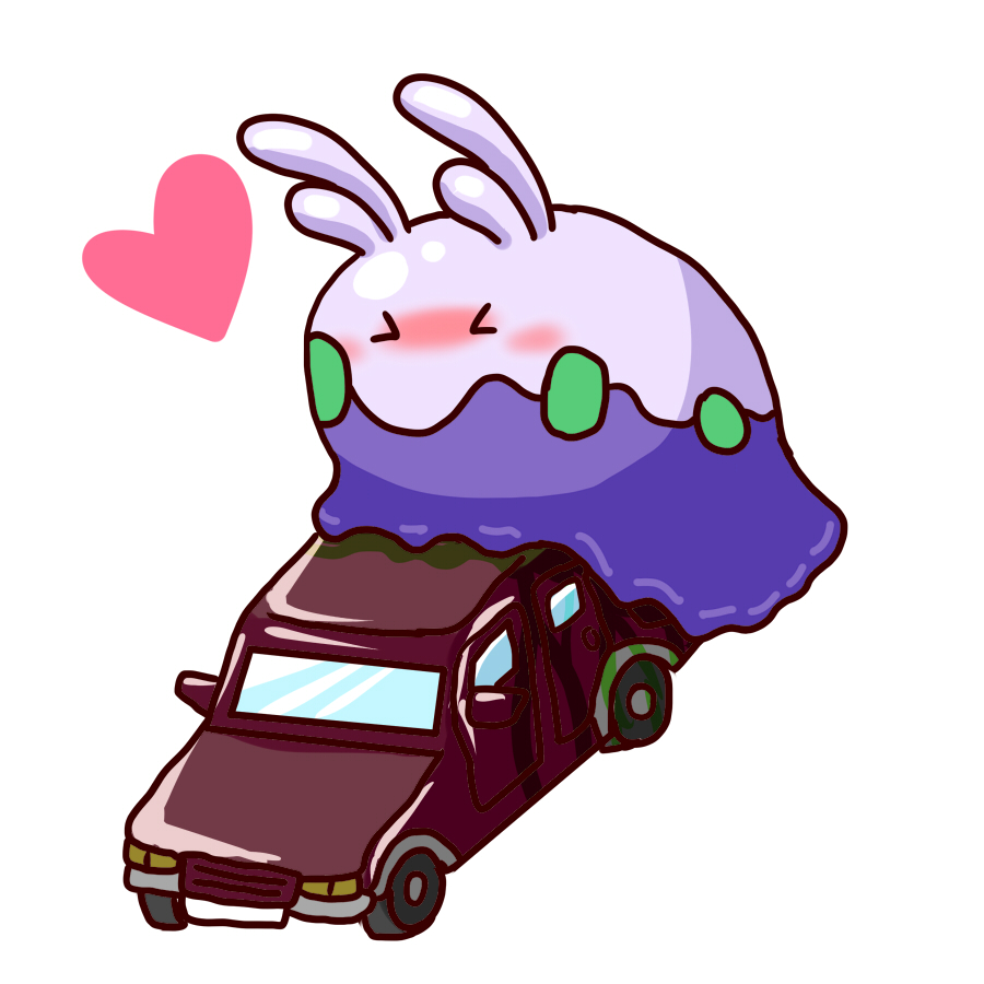 2014 blush car closed_eyes dragon dragons_having_sex_with_cars from_behind goo goomy heart male nintendo pokemon sex slug toy unknown_artist video_games what