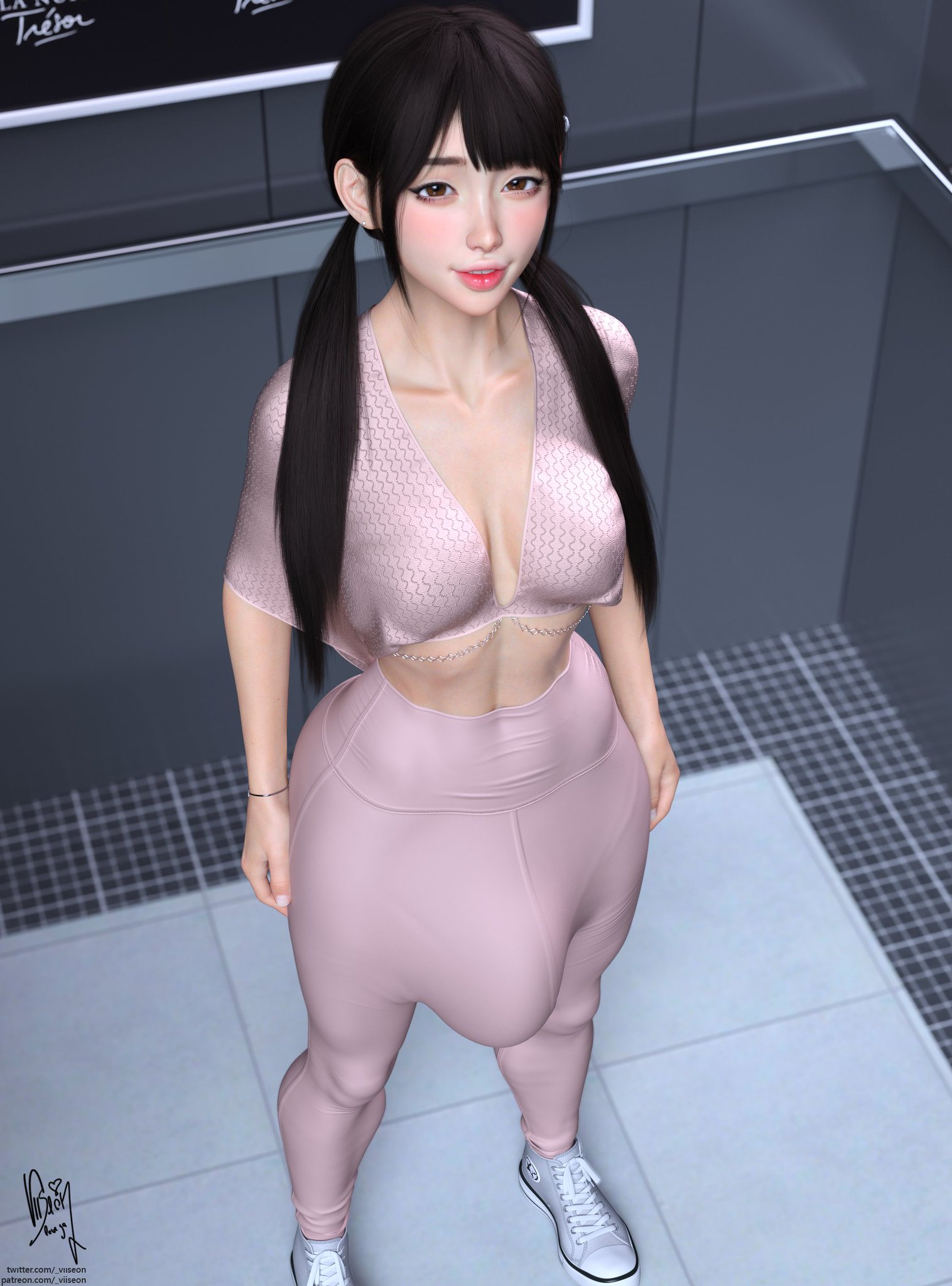 1girls, 3d, breasts, curvaceous, curvy, curvy figure, female, futanari, hips, intersex, light skin, light-skinned futa, mature, mature futa, original, original character, slim waist, thick, thick hips, thick legs, thick thighs, thighs, viiseon, voluptuous, waist, wide hips, yuna (viiseon)