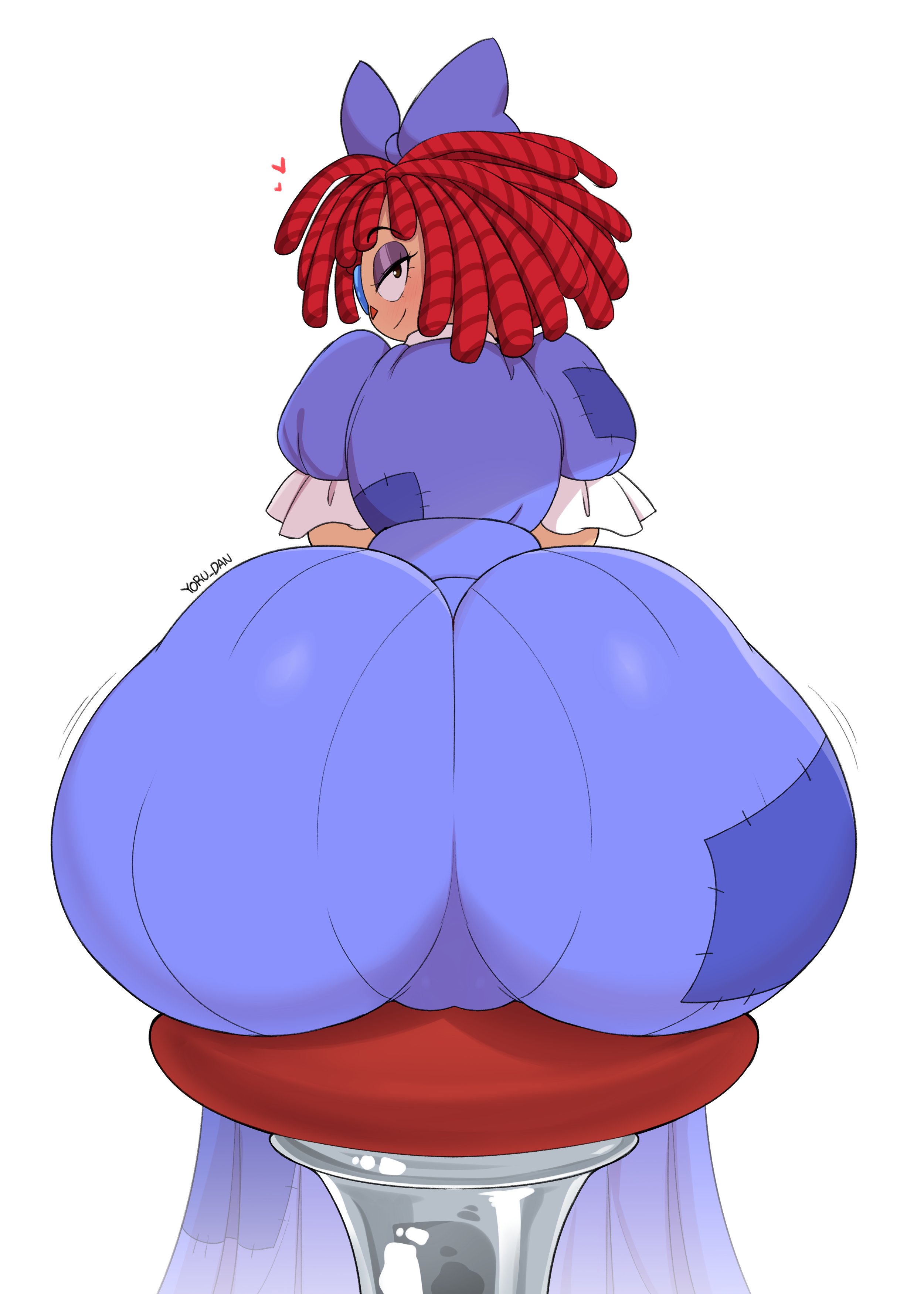 1girls, ass, ass bigger than head, big ass, bubble ass, bubble butt, curvy, curvy body, curvy female, curvy figure, curvy hips, fat ass, glitch productions, gooseworx, huge ass, huge butt, huge thighs, massive ass, presenting, presenting ass, presenting butt, presenting hindquarters, ragatha, ragatha (tadc), ragatha (the amazing digital circus), solo, the amazing digital circus, thick ass, thick legs, thick thighs, thighs, thunder thighs, thunderthighs, wide hips, wide thighs, yoru dan