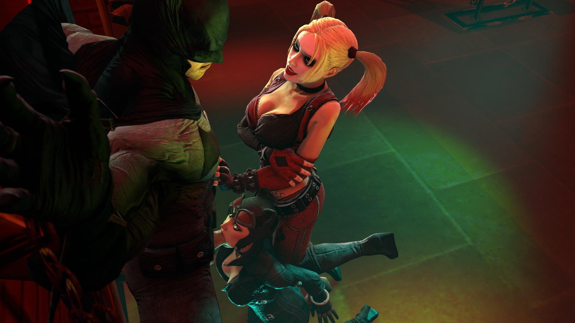 1boy, 2girls, 3d, artist request, batman, batman (bruce wayne), batman (series), batman: arkham city, batman: arkham origins, bondage, boy rape, bruce wayne, catwoman, catwoman (arkham city), catwoman (arkham), collar, dc, dc comics, fellatio, female, female rapist, femdom, forced partners, garry's mod, harley quinn, harley quinn (arkham city), harley quinn (arkham), human, kneeling, male, male rape victim, malesub, oral, penis, rape, reverse forced oral, selina kyle, sex, straight, threesome