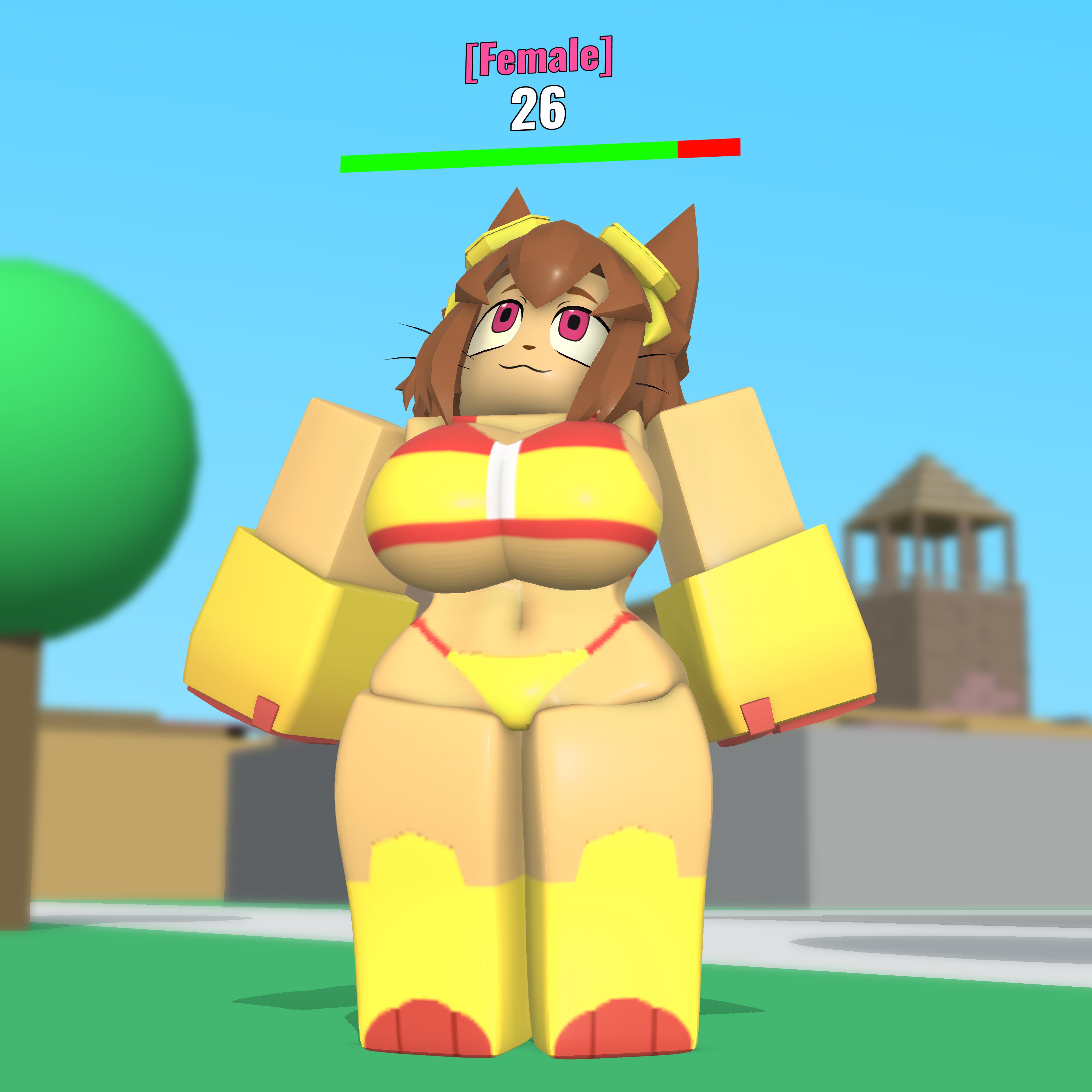 1girls, 3d, artist request, breasts, gameoverse, glitch productions, kit (gameoverse), kit bodega, roblox, roblox game, robloxian, solo, tagme, thighs
