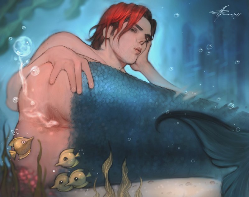 ass, ass focus, asshole, bubbles, darrkjesuss, fart, gerard way, male, male only, merfolk, merman, my chemical romance, solo, underwater fart