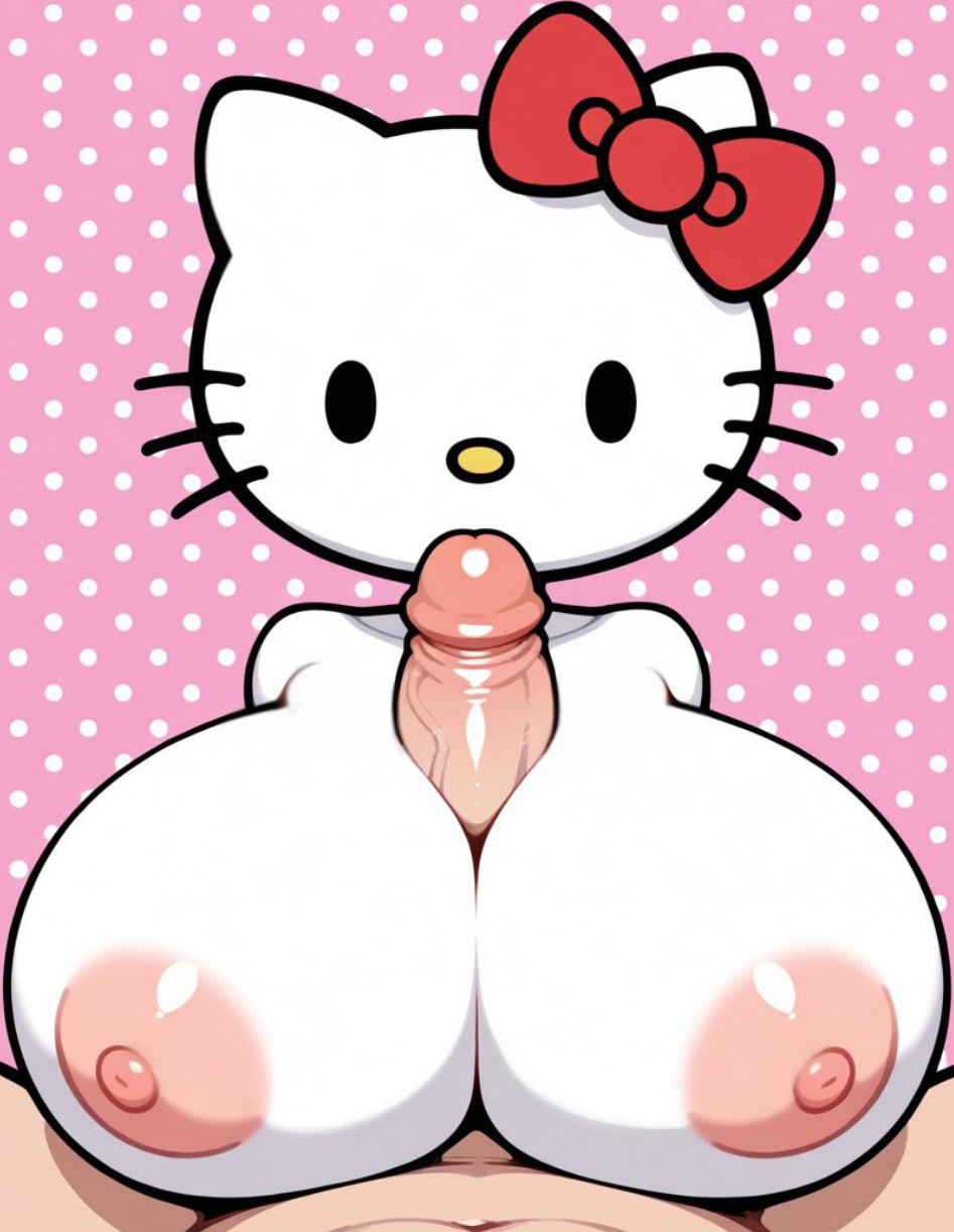 1anthro, 1boy, 1boy1girl, 1furry, 1girls, abstract background, aged up, ai assisted, ai generated, anthro, anthro female, anthro focus, anthro furry, anthro only, black eyes, blank eyes, blank stare, boobjob close up, boobjob close-up, boobjob closeup, bow, bow (feature), breastjob, breasts, button nose, cat ears, cat girl, cat humanoid, catgirl, civitai, close up, close up view, close-up, closeup, closeup view, cock between breast, cock between thighs, cock between tits, coloredbin.ai, dick between boobs, dick between breasts, dick between tits, domestic cat, domestic feline, dot eyes, dotted background, dotted eyes, feline, feline ears, feline humanoid, female, female anthro, female focus, female furry, front view, front view focus, fully naked, fully naked anthro, fully naked female, fully nude, fully nude anthro, fully nude female, furry, furry anthro, furry female, hair ornament, hairbow, headwear, hello kitty, hello kitty (character), hello kitty (series), huge boobs, huge breasts, huge tits, human on anthro, human on female, human on furry, human on humanoid, large boobs, large breasts, large tits, looking at viewer, male, male on anthro, male on female, male on furry, male pov, male/female, massive boobs, massive breasts, massive tits, mouthless, mouthless anthro, mouthless female, mouthless furry, older, older female, paizuri, paizuri pov, penis, penis between boobs, penis between breasts, penis between tits, pink areola, pink background, pink nipples, plump boobs, plump breasts, plump tits, polka dot background, pov, pov crotch, pov male, pov paizuri, pov titfuck, round boobs, round breasts, round tits, sanrio, soft boobs, soft breasts, soft tits, titjob, titjob pov, top heavy, top heavy breasts, upper body, upper body focus, upper body only, whiskers, white body, white male, white skin, white skinned male, yellow nose