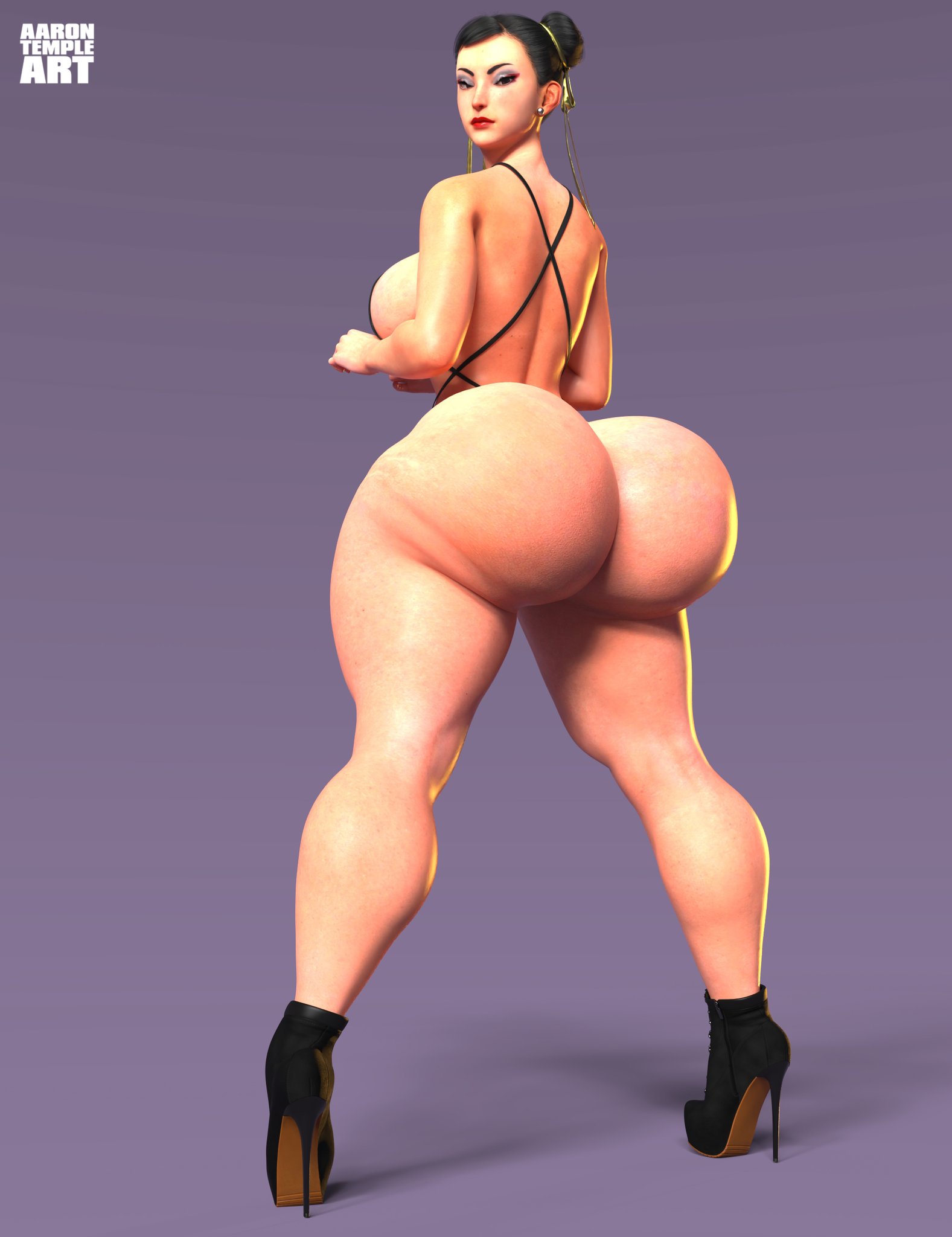 1girls, 3d, aarontempleart, apple butt, ass, big ass, big breasts, big thighs, breasts, bust, busty, capcom, chun-li, curvaceous, curvy, curvy figure, enormous ass, fat ass, female, gigantic ass, hips, hourglass figure, huge ass, huge breasts, huge thighs, hyper ass, large ass, large breasts, large thighs, legs, light skin, light-skinned female, massive ass, mature, mature female, round ass, slim waist, street fighter, thick, thick ass, thick hips, thick legs, thick thighs, thighs, top heavy, voluptuous, waist, wide ass, wide hips, wide thighs